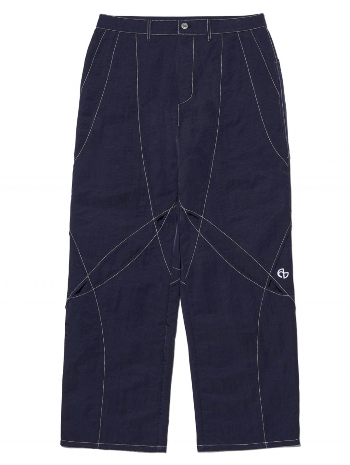 (M, 품절) 노매뉴얼 PANEL LAYERED PANTS - NAVY